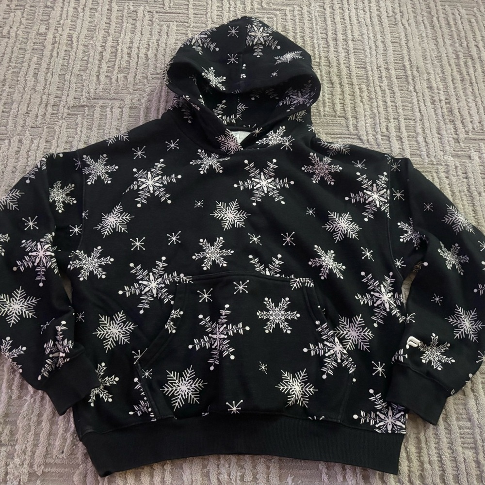 Fabletics Black and White Patterned Hoodie